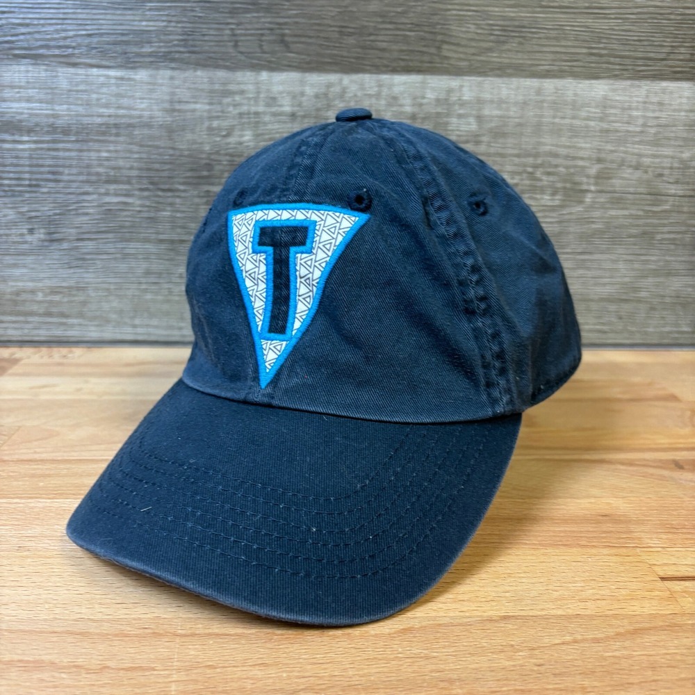 Title Boxing Hat Cap Strap Back Womens One Size Blue Adjustable